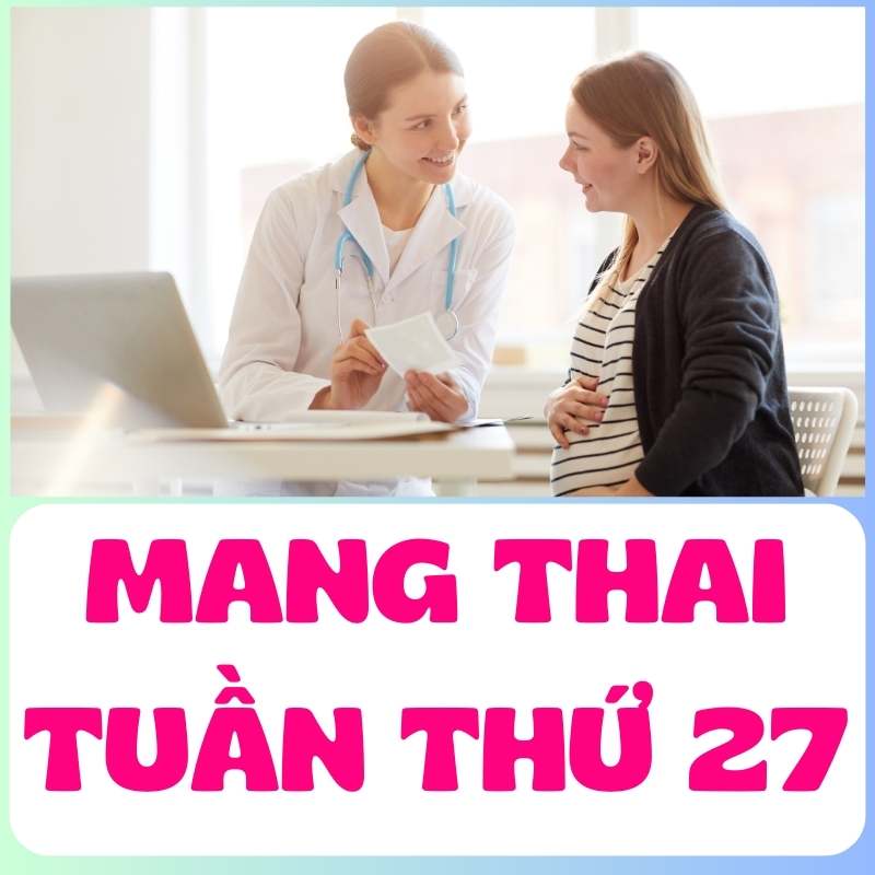 Mẹ bầu mang thai và bác sĩ khám thai